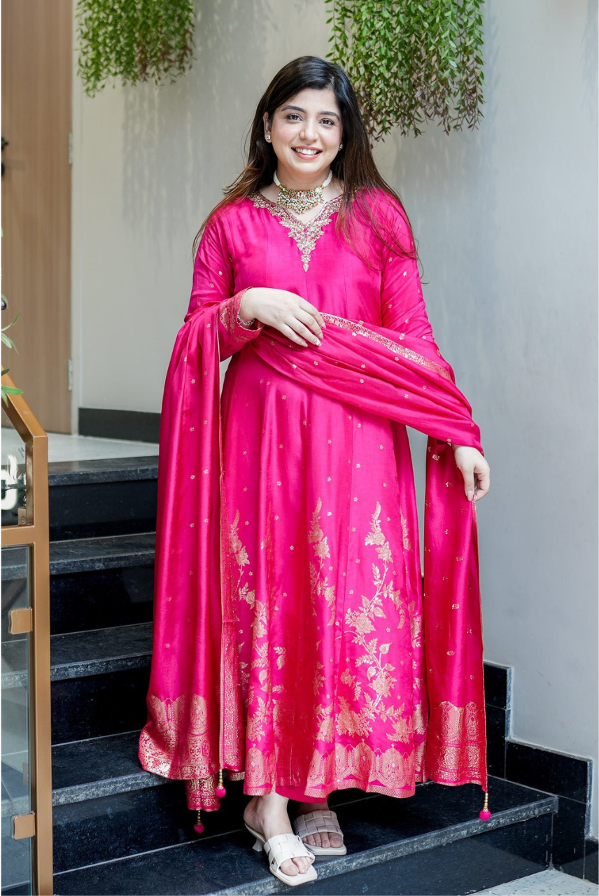 Rani Gulabi Heritage Anarkali