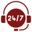 24/7 Support