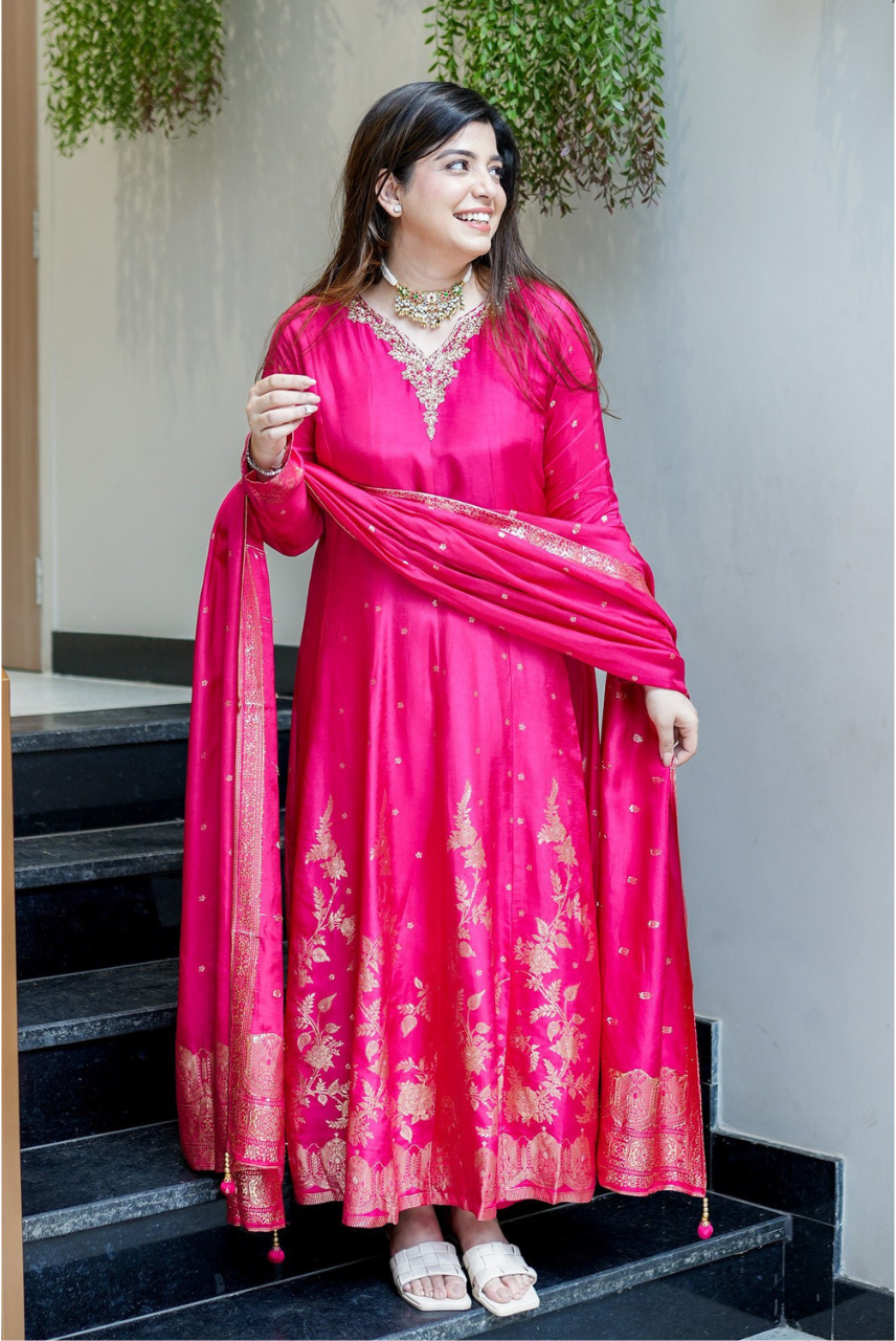 Rani Gulabi Heritage Anarkali