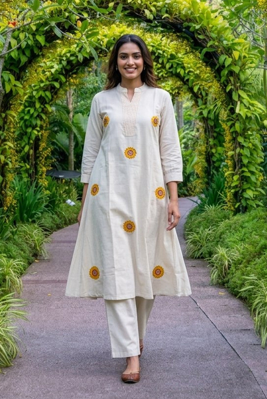 Sunflower Grace A-Line Set