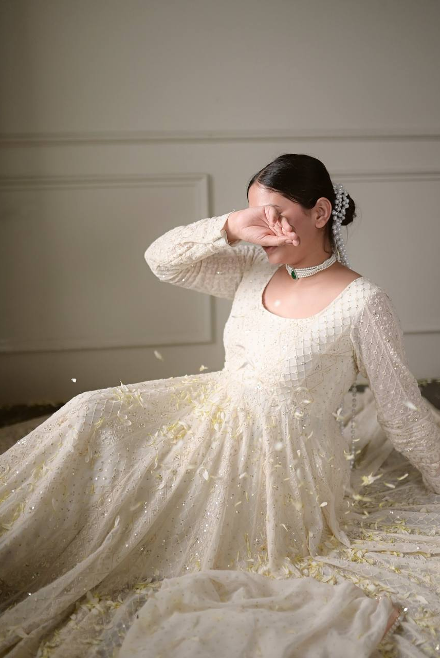 Noor Mahal Ivory Anarkali