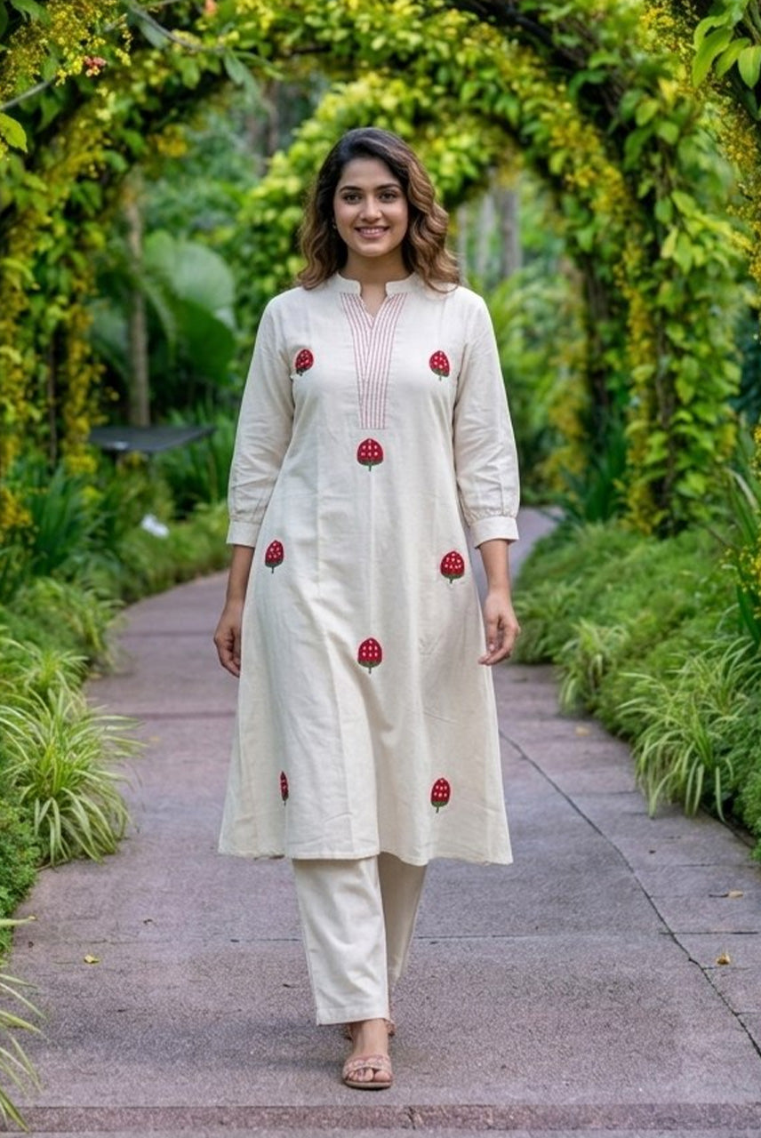 Berry Bloom A-Line Set
