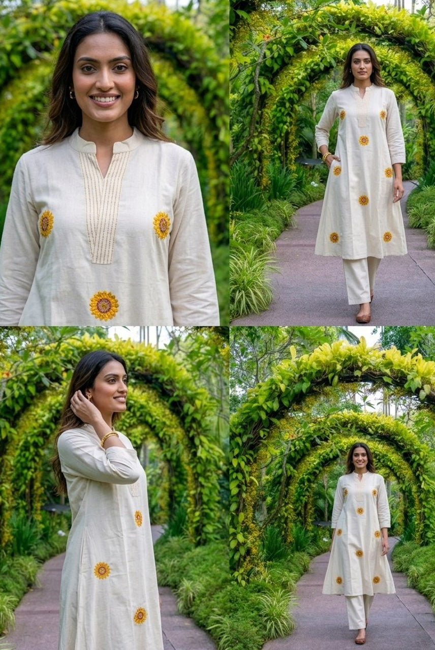 Sunflower Grace A-Line Set