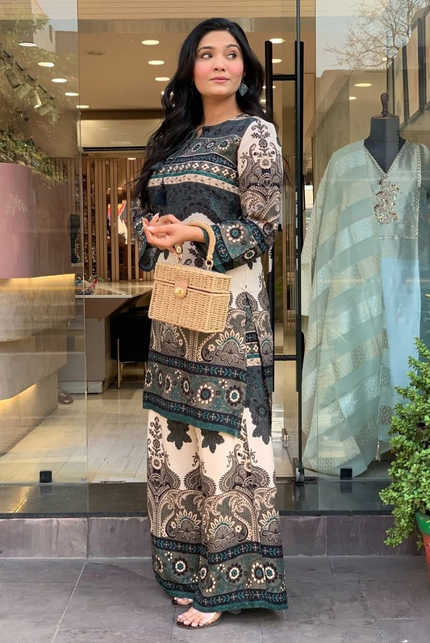Noor Ivory Luxe Co-Ord