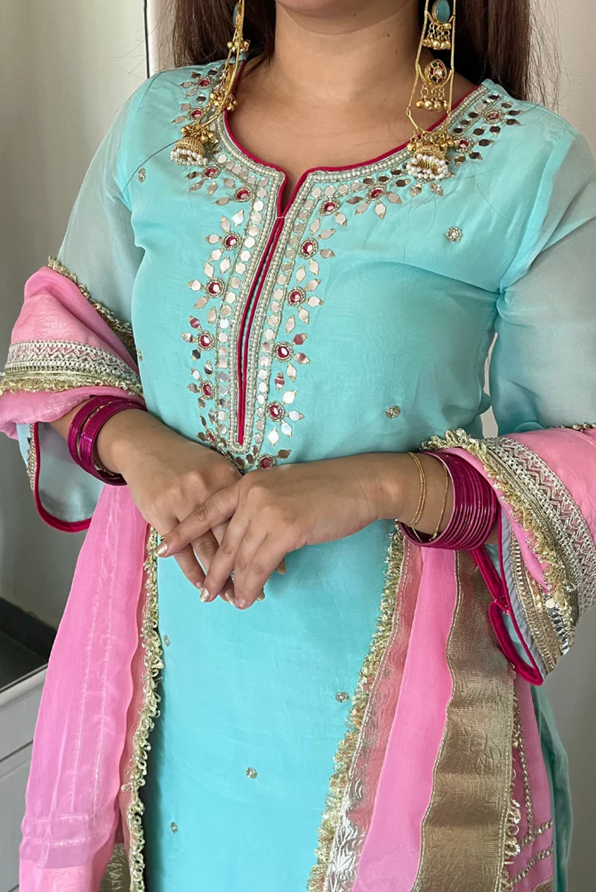 Noor-E-Firoza Sharara Set
