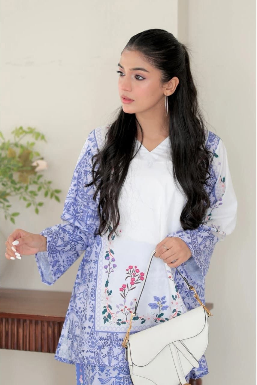 Azure Muse Luxe Co-Ord