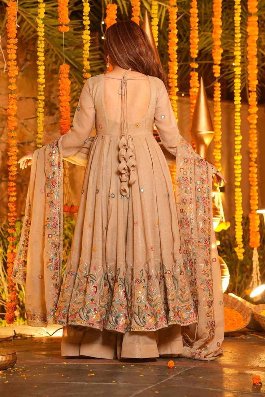 Noor-E-Sandhya Anarkali Set