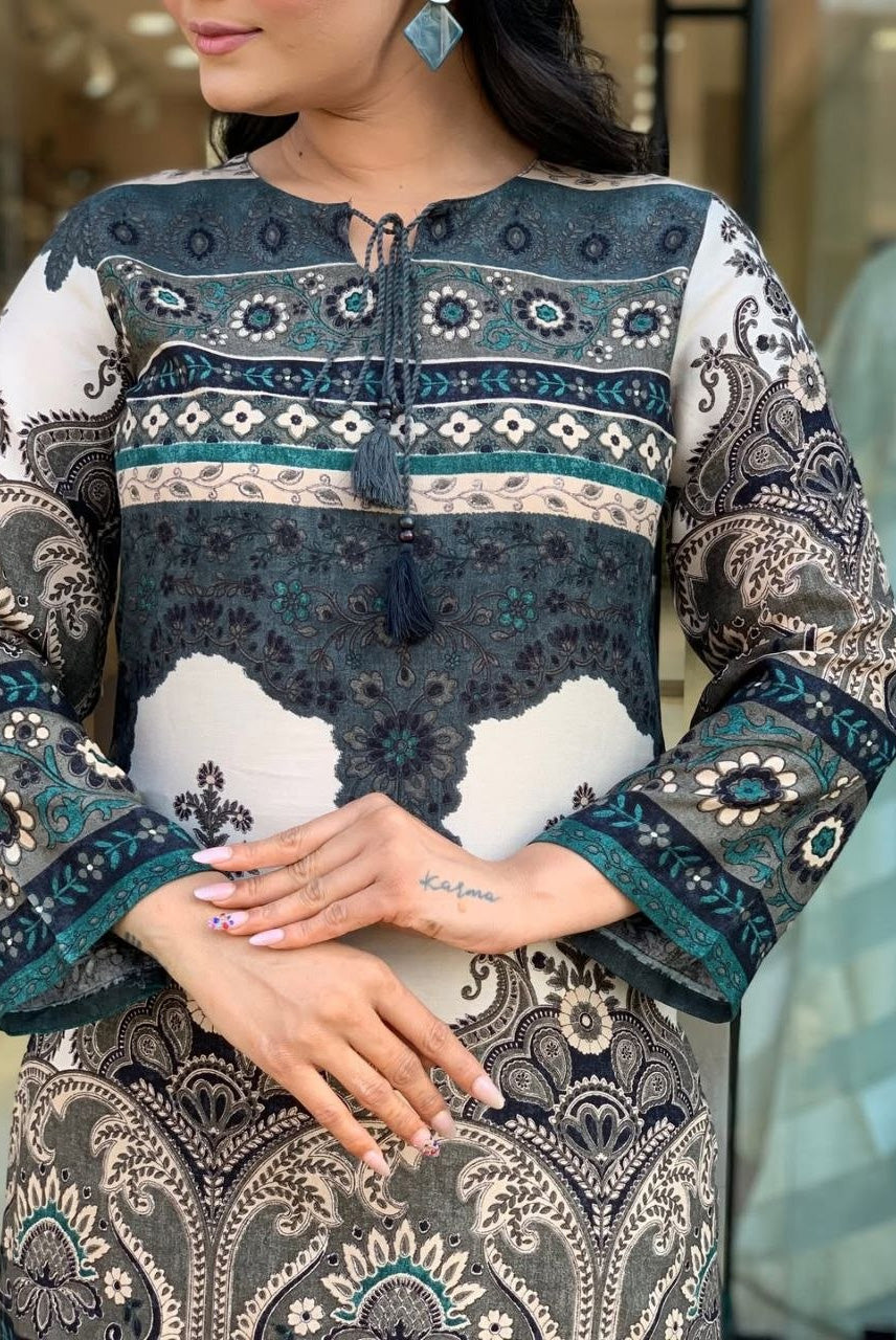 Noor Ivory Luxe Co-Ord