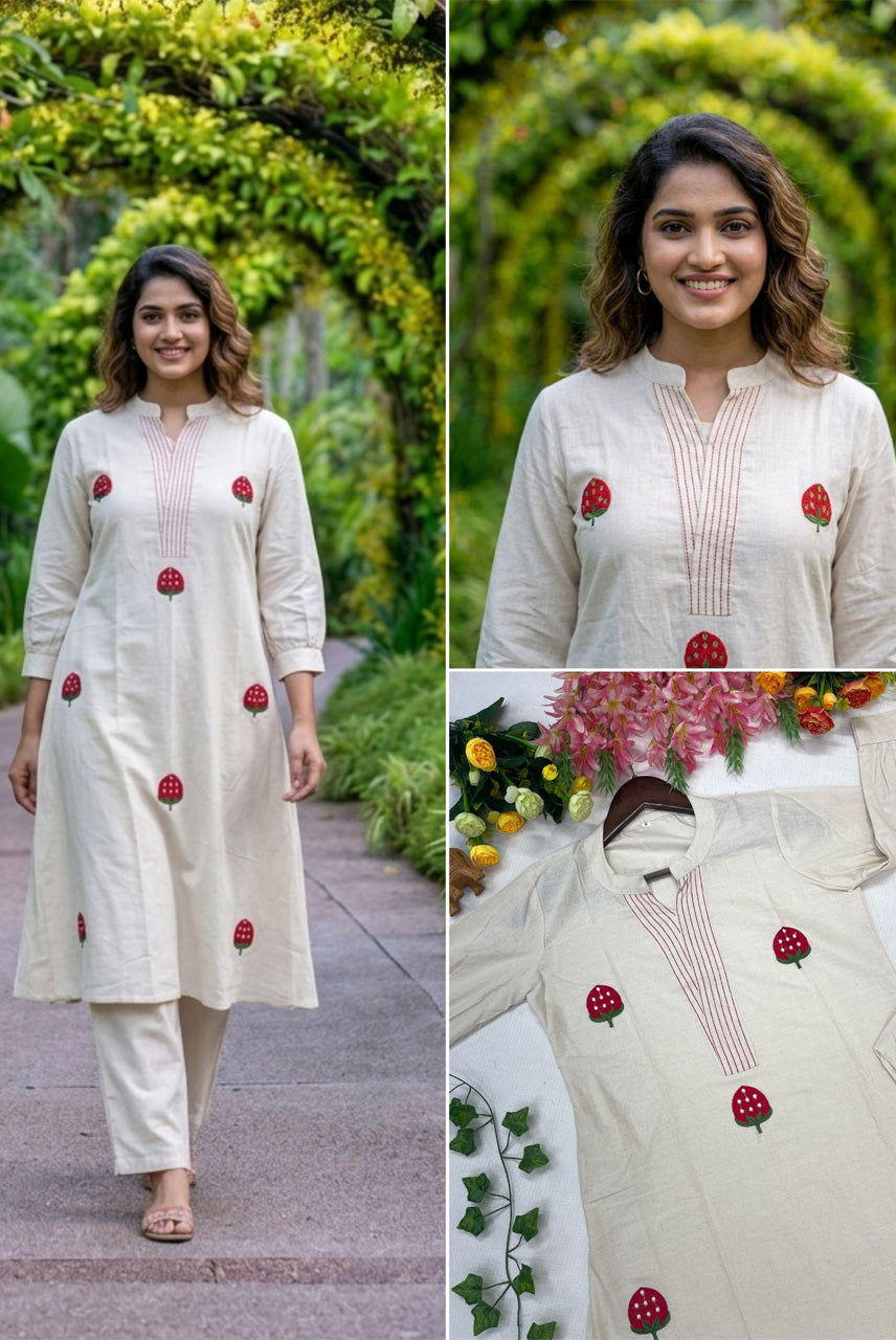 Berry Bloom A-Line Set
