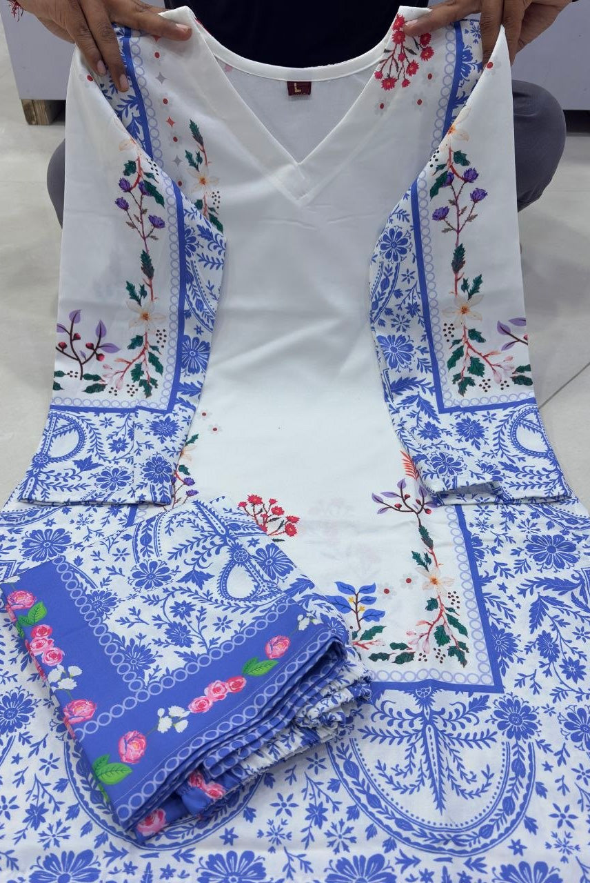Azure Muse Luxe Co-Ord