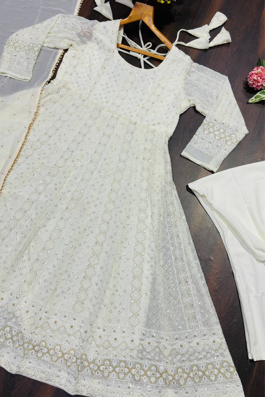 Noor Mahal Ivory Anarkali