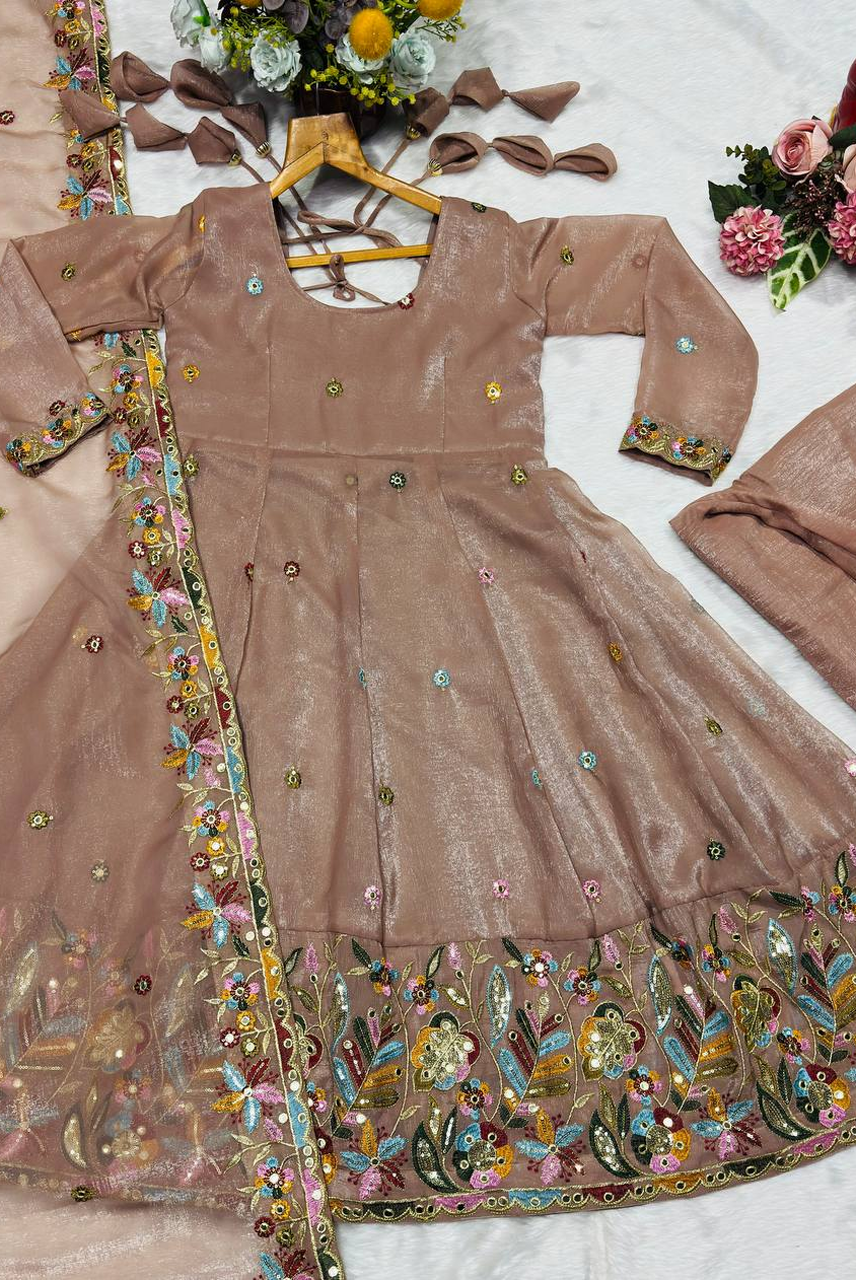 Noor-E-Sandhya Anarkali Set