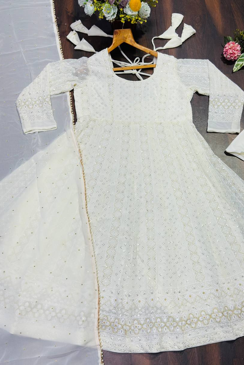 Noor Mahal Ivory Anarkali