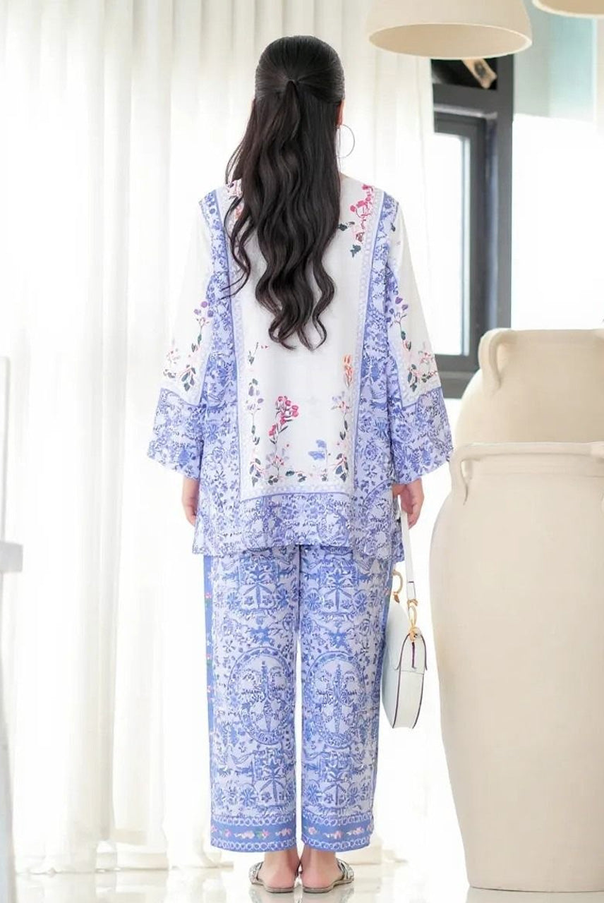 Azure Muse Luxe Co-Ord