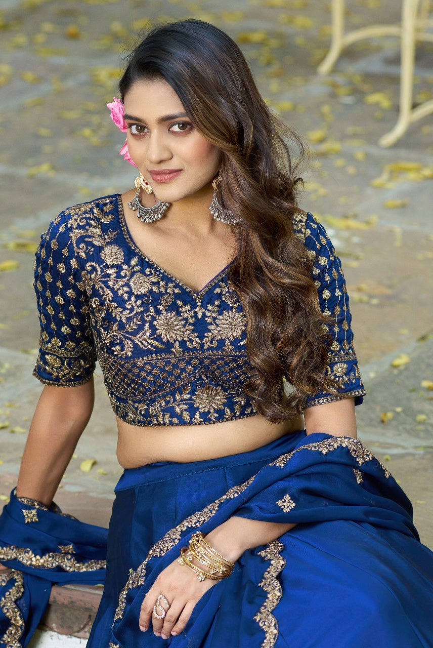 Rust Royale Bridal Lehenga