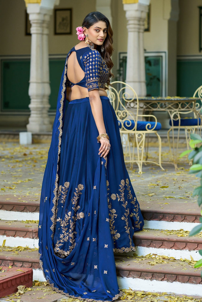 Rust Royale Bridal Lehenga
