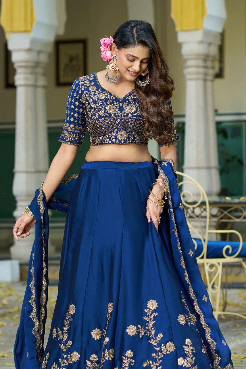 Rust Royale Bridal Lehenga