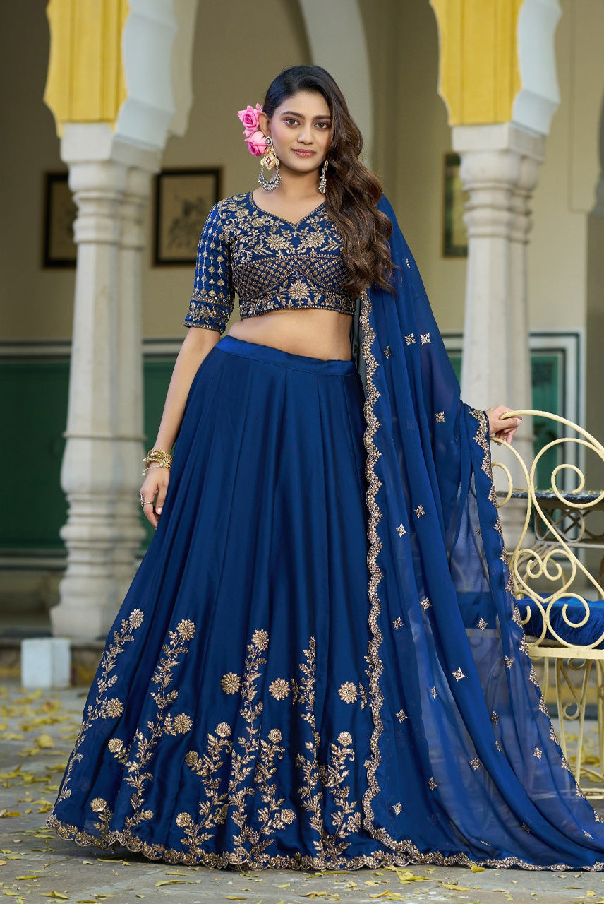 Rust Royale Bridal Lehenga