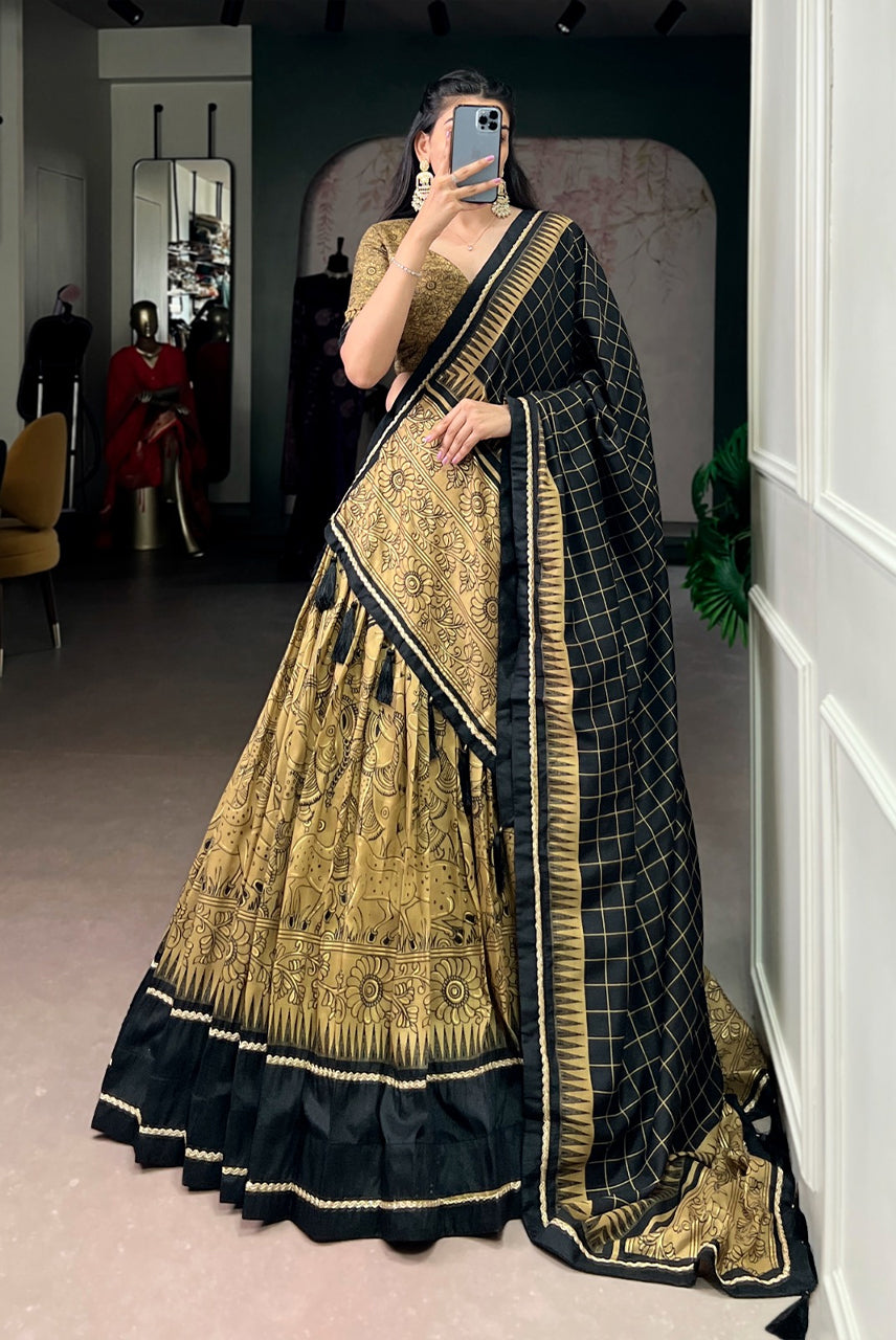 Rajsi Noir Heritage Lehenga Set